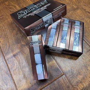 Srixon Trispeed Tour Golf Balls 324 Dimple Ionomer 12 Balls Japan White